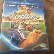 2013 TURBO BLU RAY  DVD STARRING RYAN REYNOLDS
