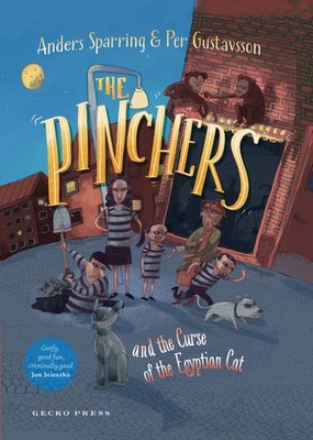 The Pinchers and the Curse of the Egyptian Cat Hardcover by Anders Sparring