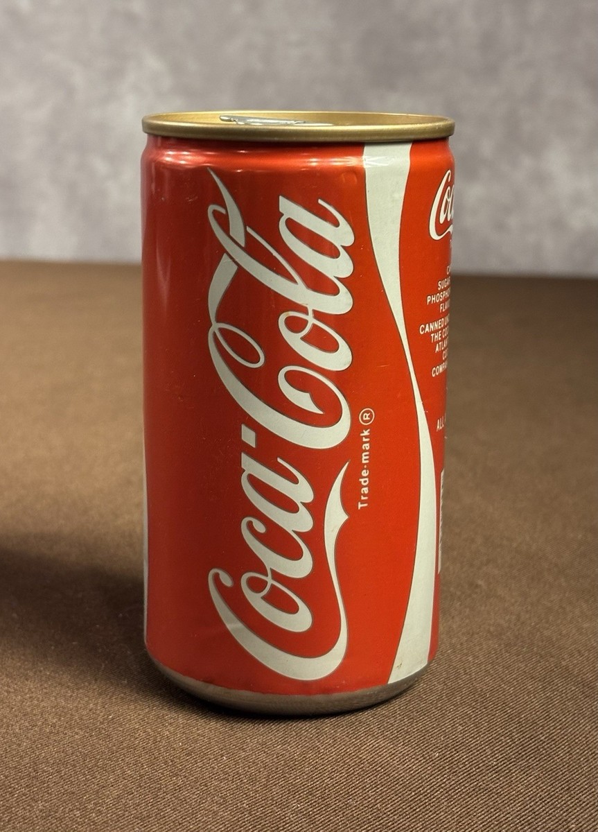 Coca-Cola Coke Soda Pop Can 12oz “Win Trip To Olympics” Gold Top