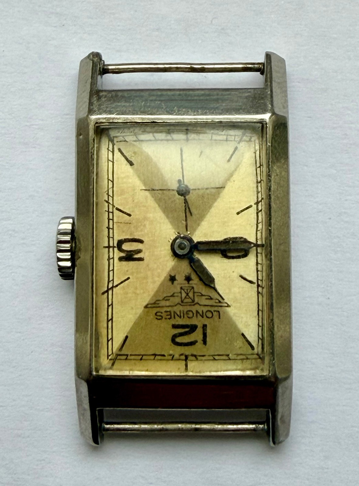 Vintage Longines Manual Wind Rectangular Watch - image 6