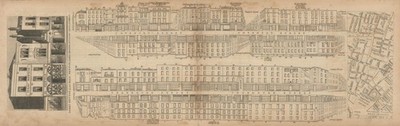 Tallis London Street View #66 Coventry Street & Cranbourn Street 1839 alte Karte