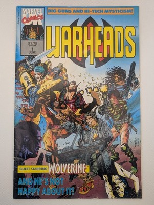 Warheads #1 -1992 Marvel Comics Comic Book 