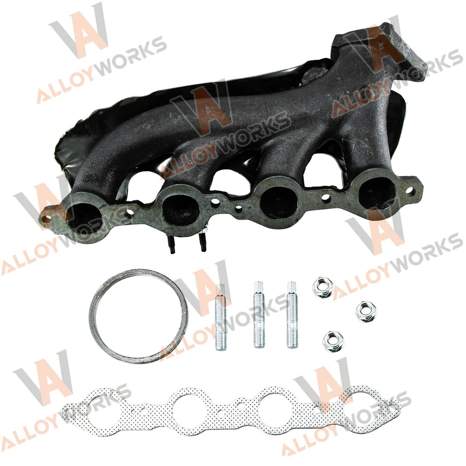 2x Exhaust Manifold Fit 2001-13 GMC Yukon XL 1500 2500 GMC Sierra Chevy Suburban Foto 3 de 4