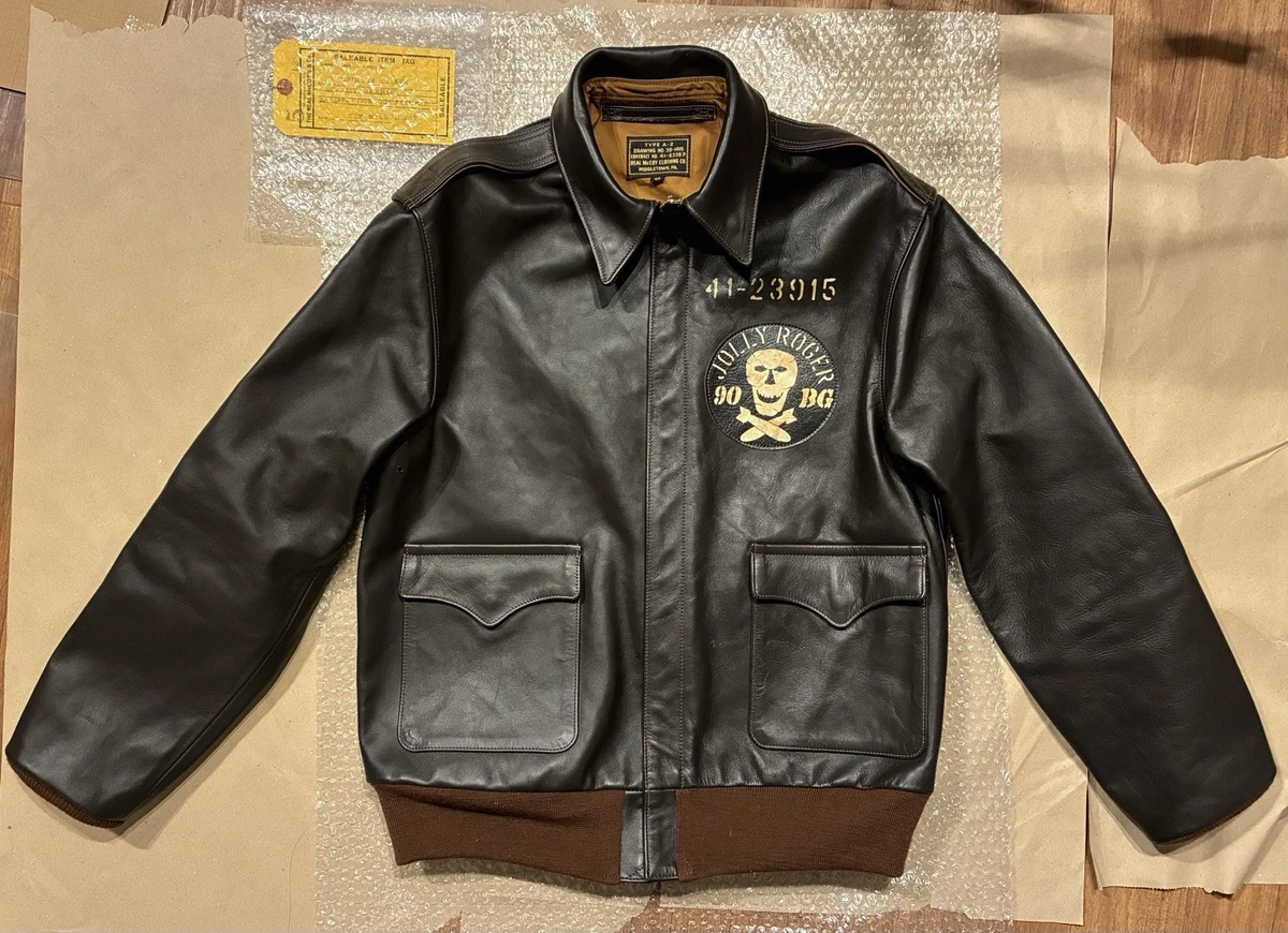 The Real McCoy's Leather Outer Shell Coats, Jackets & Vests for