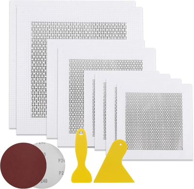 #ad Drywall Patch Kit 11 Pack 4 6 8 Inch Wall Patch with Extended Self Adhesive Mes $7.69