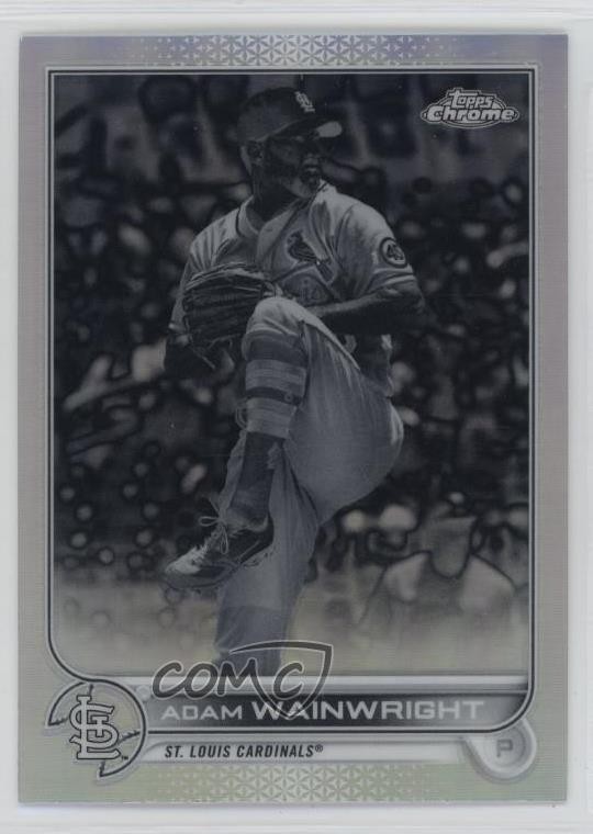 2022 Topps Chrome Negative Refractor Adam Wainwright #52 0t2