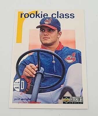 1998 Upper Deck Jaret Wright #125 Rookie Class Cleveland Indians Baseball Card