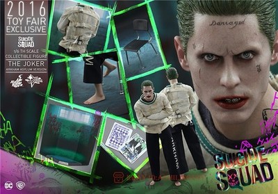 Hot Toys MMS373 Suicide Squad Joker Arkham Asylum Version BRAND NEW SHIPPER