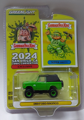Greenlight 1969 Ford Bronco Garbage Pail Kids SDCC 2024 Scale 1:64