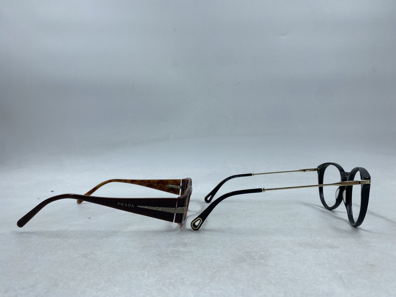 Chloe X Prada Bundle Multicolor Pattern Acetate E… - image 5