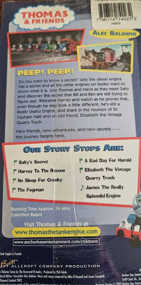 その他 Thomas &amp; Sarah [VHS] Shining Time Station Volume 1 & 2 (VHS) Schemer Alone - Juke