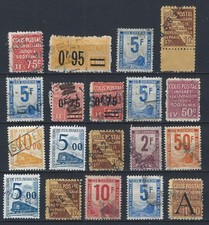 F - 318 - FRANCE - VRAC DE COLIS POSTAUX  -  OBL.  .   TTB