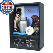 Favonuovy Pet Memorial Shadow Keepsake 9.3X13 Dog Memorial Gifts For Loss Of