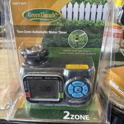 Green ThumbTwo-Zone Automatic WATER TIMER (7C)