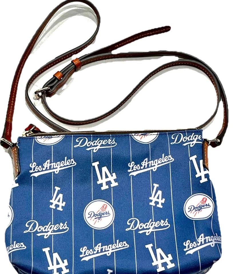 Bolso Bandolera Dooney & Bourke L.A. Dodgers MLB Logotipo del Equipo Bolso de Mano Foto 4 de 4