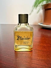Vintage Plaisir Raphael Paris Mini Perfume Bottle – French Chypre Floral 1956