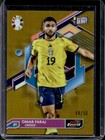 2023 Finest UEFA EURO 2024 Omar Faraj Gold Refractor #44/50 Sweden