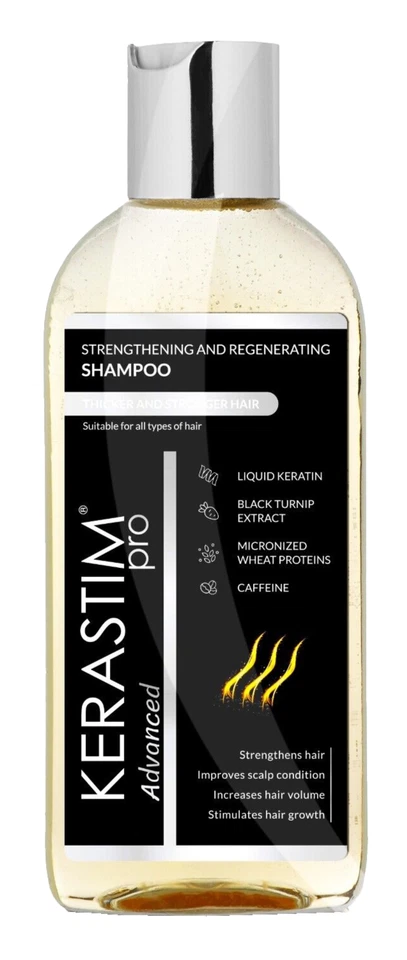 KERASTIM Haarwachstum Shampoo Koffein Keratin Anti Haarausfall Nachwachsen Haarstärkung