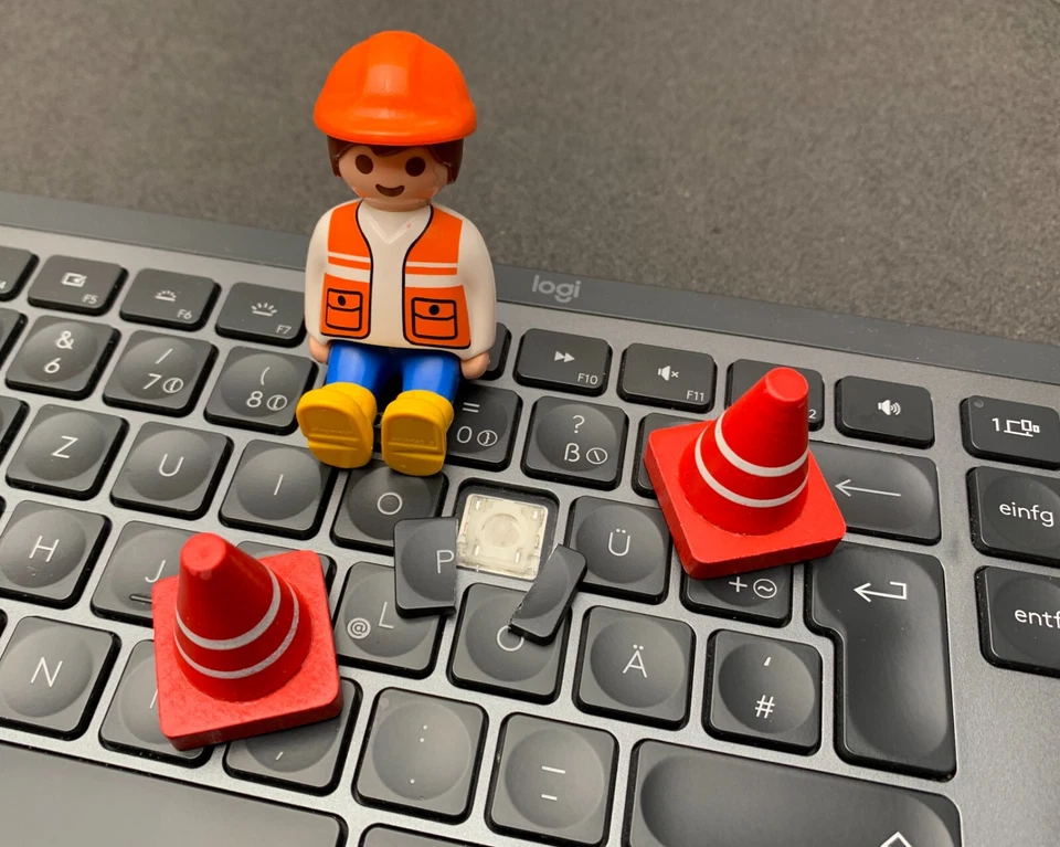 Ersatztaste / Taste / Tasten / Tastenkappe Logitech MX Keys Tastatur Keyboard - Bild 2 von 4