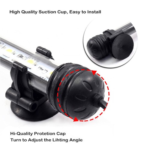 LED Aquarium Lampe 19cm-90cm Leuchten Mollusken Beleuchtung RGB Aquariumleuchte - Bild 18 von 40