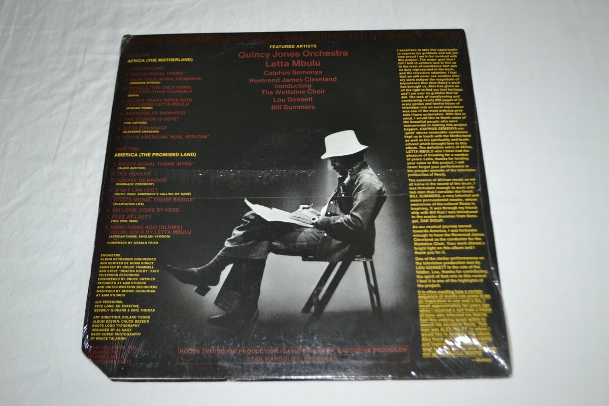 SEALED Quincy Jones Roots Soundtrack LP 1977 A&M SP-4626 | eBay