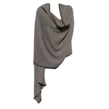 Cashmere|4 Ply|Shawl|HandLoomed |Nepal|"Natural"|3 Color|Gray/Flax/Sand