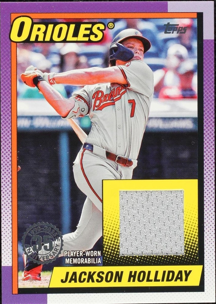 最終値下げ　ジャクソンホリデー　FOCO NORFOLK TIDESボブルヘッド 2025 Topps Series 1 - Jackson Holliday #T90R-JH for sale | eBay