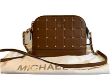 Michael Michael Kors Stud-Detailed Quilted Crossbody Bag