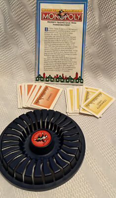Community Chest And CHANCE CARDS  CARD HOLDER MONOPOLY DELUXE EDITION 1998 Lot