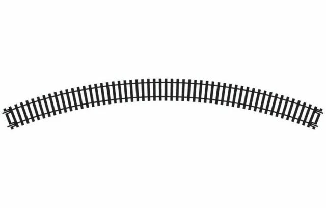 Hornby Double Courbe 3ème Rayon Échelle OO Rail - Noir (R609)
