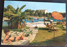 CARTOLINA ITALIA 1973 PADOVA ABANO TERME HOTEL MIONI PEZZATO ITALY postcard