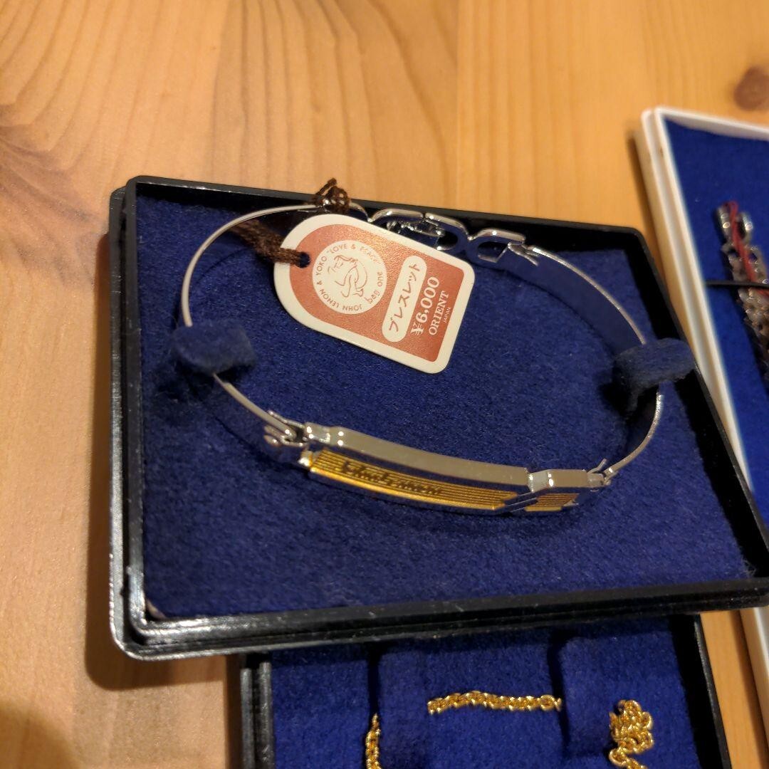 ジョンレノン　　bagone　アクセサリー　3点セット John Lennon Bag One Official Accessories Set of 3 / Bracelet