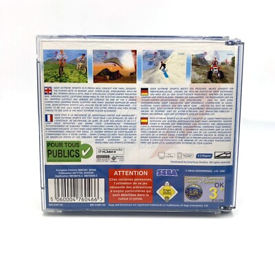 Sega Extreme Sports Dreamcast PAL - Prx - Photo - Présentaton