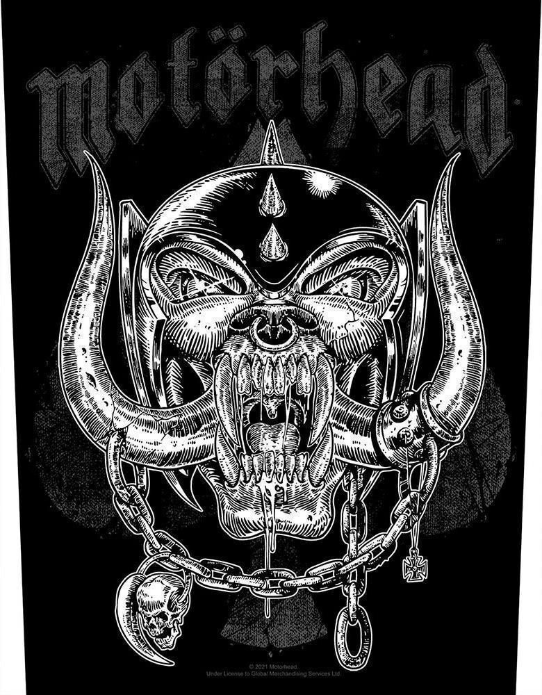 Gadget - Motorhead - Motorhead Back Patch: Etched Iron Razamataz