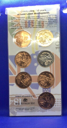 GOLD COAST - QUEENSLAND - AUSTRALIA - SESQUICENTENARY TRADE DOLLARS - 1992 - Picture 2 of 2