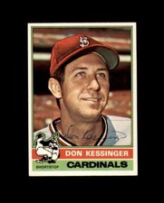 Don Kessinger Signed 1976 Topps St. Louis Cardinals Autograph
