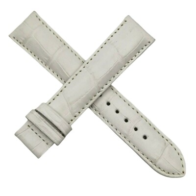 CONSUL - 18 MM GENUINE LEATHER - NEW / NOS OEM - STRAP BAND BRACELET SWISS WATCH