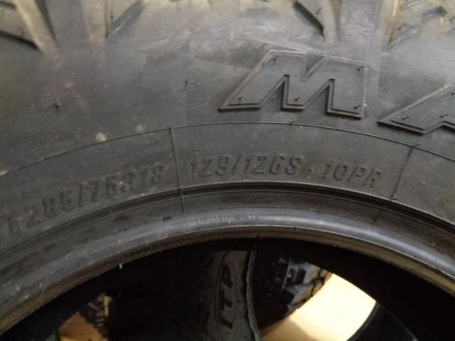 2 Tires Maxxis RAZR at LT 285/75r18 Load E 10 Ply A/t All Terrain for ...