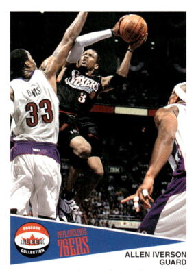 2001-02 Fleer Shoebox #28 Allen Iverson | eBay