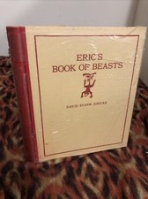 Eric’s Book Of Beasts David Starr Jordan Children’s Book 1912 1st Edition HC VG