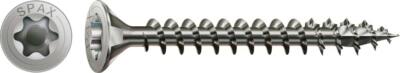 SPAX Universalschraube, Edelstahl A2, Senkkopf, T-STAR plus, Vollgewinde, Torx