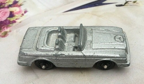 Oldtimer Tootsietoy Silber Auto Mercedes Benz - Bild 1 von 4