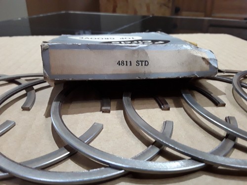 Perfect Circle Piston Rings Top Groove Type 200 Chrome 3 3/4" x 5/64" Pistons - Picture 3 of 3