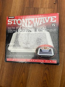 Emson The original Stonewave. Microwave Warming Plate