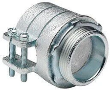 Bridgeport Fittings 419, Flexible Conduit Connector, 3-1/2In Squeeze Conn., 1 PC