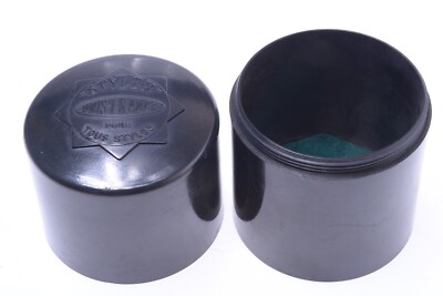   UNIS FRANCE STYLEX INKWELL REFFIL BOTTLE BAKELITE CASE FOR STYLOS PEN