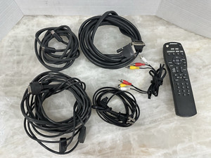 Bose AV3-2-1 Series 1 Media Center Lot Of 6 Accessories Remote cables Power Sub