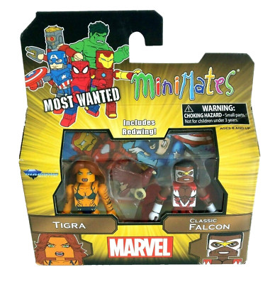 Marvel Minimates Marvel Most Wanted Tigra und Classic Falcon 2er Pack Serie 69 