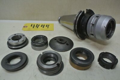 トモページ NIKKEN Power Milling Chuck CAT50-C 1 1/4-90U Machine Shop Tool w