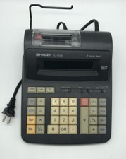 Sharp EL-1192BL Electronic 2 Color Print 12 Digit Calculator